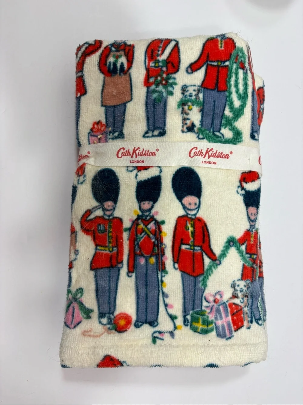 Cath Kidston Christmas Guards Kids' Hand Towel - Multi
